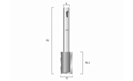 Nutfräser Z2 M1530-90-8 - sautershop