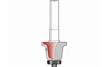 Abrund-/Fasefräser Corian Ø 35 mm 7° - sautershop