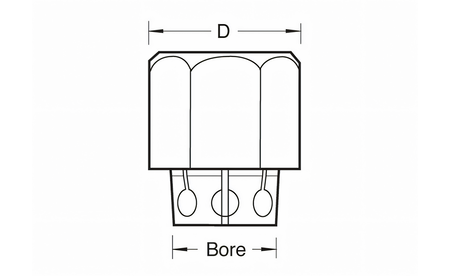 Fräserverlängerung S 1/2"" für 1/2"" Fräser"" - sautershop