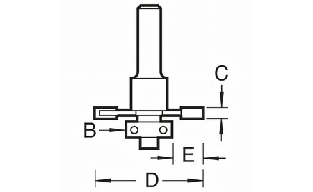 HM-Schlitzfräser D 31,8 x 4 S8 - sautershop