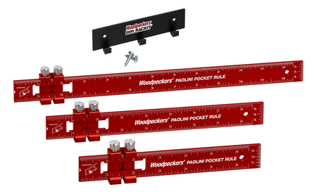 WOODPECKERS Paolini Pocket Rule Set - inkl. Rack-It - sautershop