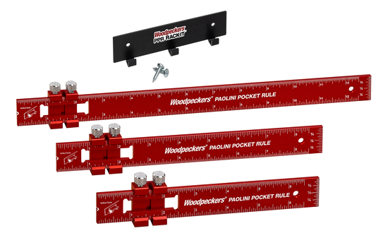 WOODPECKERS Paolini Pocket Rule Set - inkl. Rack-It - sautershop