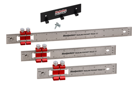 WOODPECKERS Paolini Pocket Rule Set - inkl. Rack-It - sautershop