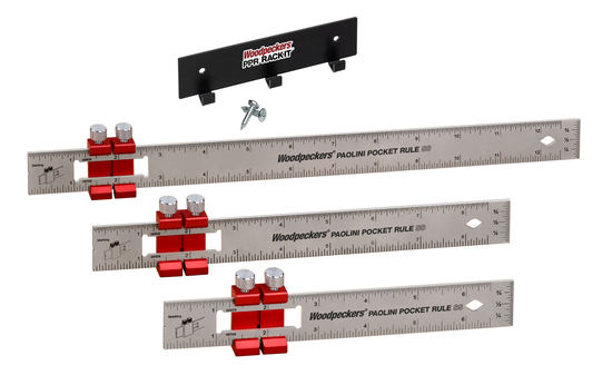 WOODPECKERS Paolini Pocket Rule Set - inkl. Rack-It - sautershop