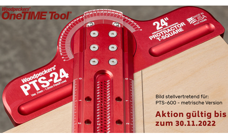 WOODPECKERS Protractor T-Square, 600 mm - sautershop