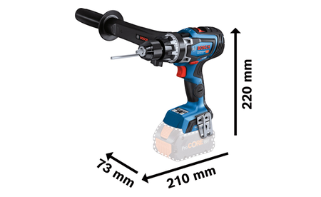 BOSCH GSB 18V-150 C Professional Akku-Schlagbohrschrauber B-0-601-9J5-105 1