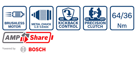 BOSCH GSB 18V-90 C Professional Akku-Schlagbohrschrauber B-0-601-9K6-105 2