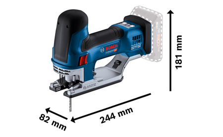 BOSCH GST 18V-155 SC Professional Akku-Stichsäge B-0-601-5B0-002 2