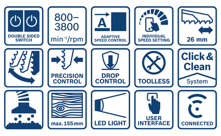 BOSCH GST 18V-155 SC Professional Akku-Stichsäge B-0-601-5B0-002 4