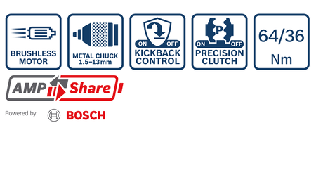 BOSCH GSR 18V-90 C Professional Akku-Bohrschrauber B-0-601-9K6-006 2