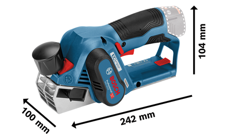 BOSCH GHO 12V-20 Professional Akku-Hobel B-0-601-5A7-002 1