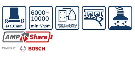 BOSCH GSS 18V-13 Professional Akku-Schwingschleifer B-0-601-9L0-101 2