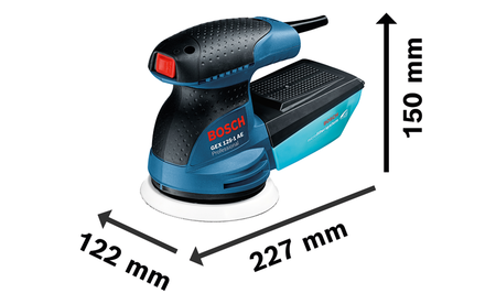 BOSCH GEX 125-1 AE Professional Exzenterschleifer B-0-601-387-504 2