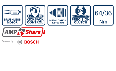 BOSCH GSR 18V-90 C Professional Akku-Bohrschrauber B-0-601-9K6-005 3