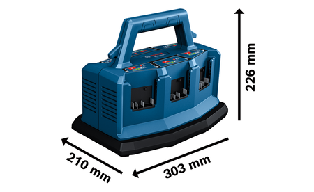 BOSCH GAL 18V6-80 Professional Ladegerät B-1-600-A01-U9L 1