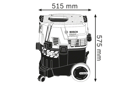 BOSCH GAS 35 M AFC Professional Kabelgebundener Sauger B-0-601-9C3-100 2