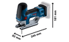 BOSCH GST 18V-155 SC Professional Akku-Stichsäge B-0-601-5B0-000 1