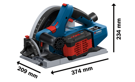 BOSCH GKT18V-52GC Kit Professional Akku-Tauchsäge BITURBO B-0-615-990-M0A 2