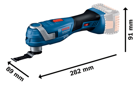 BOSCH GOP 18V-34 Professional Multi-Cutter B-0-601-8G2-002 1