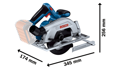 BOSCH GKS 18V-57-2 Professional Akku-Kreissäge B-0-601-6C1-202 1