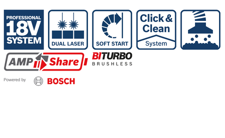 BOSCH GCM 18V-216 D Professional Akku-Kapp- und Gehrungssäge BITURBO B-0-601-B51-000 3