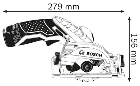 BOSCH GKS 12V-26 Professional Akku-Kreissäge B-0-601-6A1-005 2