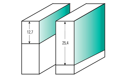 Bündigfräser mit Kugellager stirnseitig D 14 mm E-13574 4