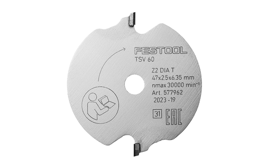 Festool Scoring saw blade WOOD FINE CUT SPECIAL DIA 47x2,5x6,35 T2 F-577962