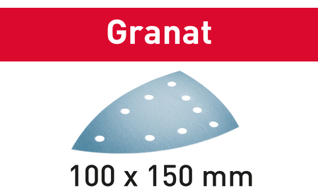 Schleifblatt Granat STF DELTA/9 P120 GR/100 F-577546