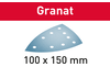 Schleifblatt Granat STF DELTA/9 P120 GR/100 F-577546