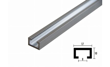 Aluminium-Profilschiene 1500 mm - sautershop | © sauter GmbH