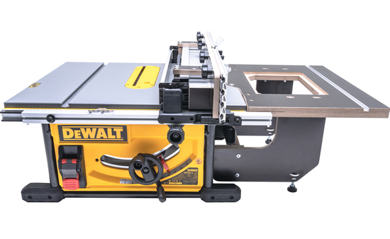 Tischkreissäge DeWalt DWE7492 + Frästischanbau - sautershop | © sauter GmbH