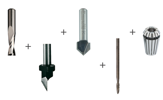 CNC-Fräserset Starter - sautershop | © sauter GmbH