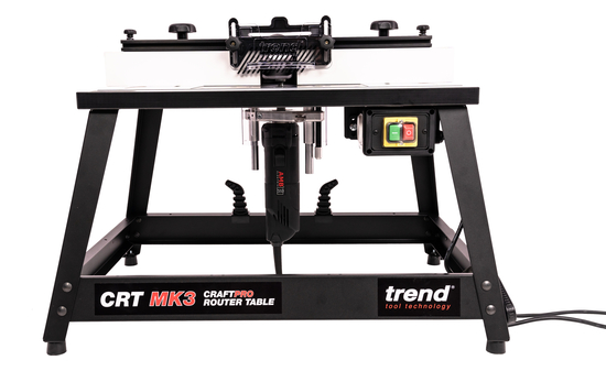 Trend Frästisch CRT-MK3 inkl. Fräslift Adapter und Fräsmotor  - sautershop | © sauter GmbH