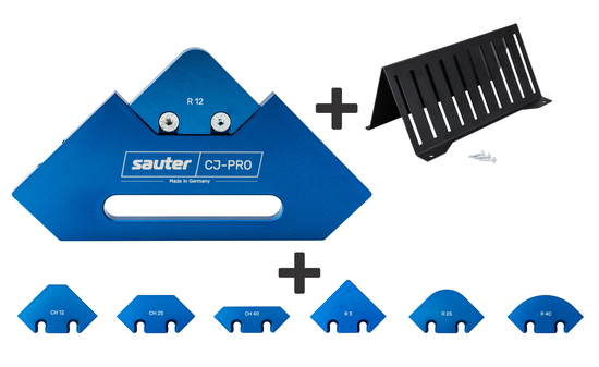 Sauter Eckenschablone CJ-PRO SET-Fase/Radius SET-SA-CJ-PRO-R-CH