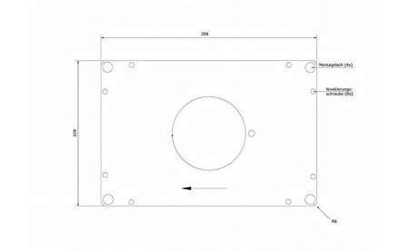 EinlegeplatteAlu ELP2.0 vorgebohrt F. Festool - sautershop | © sauter GmbH