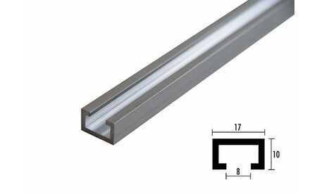 Aluminium-Profilschiene 1000 mm - sautershop | © sauter GmbH