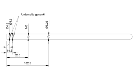 Universal-Führungsschiene für sauter C-Profil - sautershop | © sauter GmbH