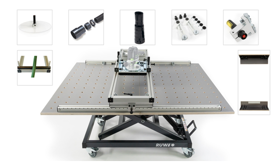 Planfräsgerät Sauter SlabMatrix  Pro 1.0 SET ALL  - sautershop | © sauter GmbH