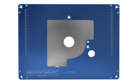 Oberfräse Trend T14EK mit sauter Einlegeplatte ELP2.0 - sautershop | © sauter GmbH