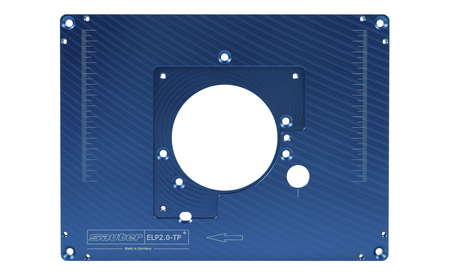 Oberfräse Trend T14EK mit sauter Einlegeplatte ELP2.0 - sautershop | © sauter GmbH