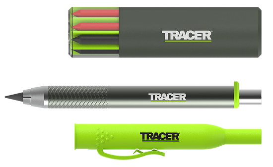 TRACER Pro TOUGH Bau-Bleistift-Set im Holster TR-ATPK1-PRO