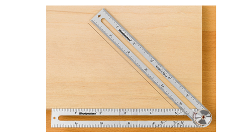 WOODPECKERS 12-In-1 Layout Tool, metrisch W-12IN1TOOLM-24 8