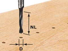 Dübelbohrer HW