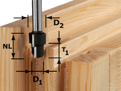 Stufenfräser HW